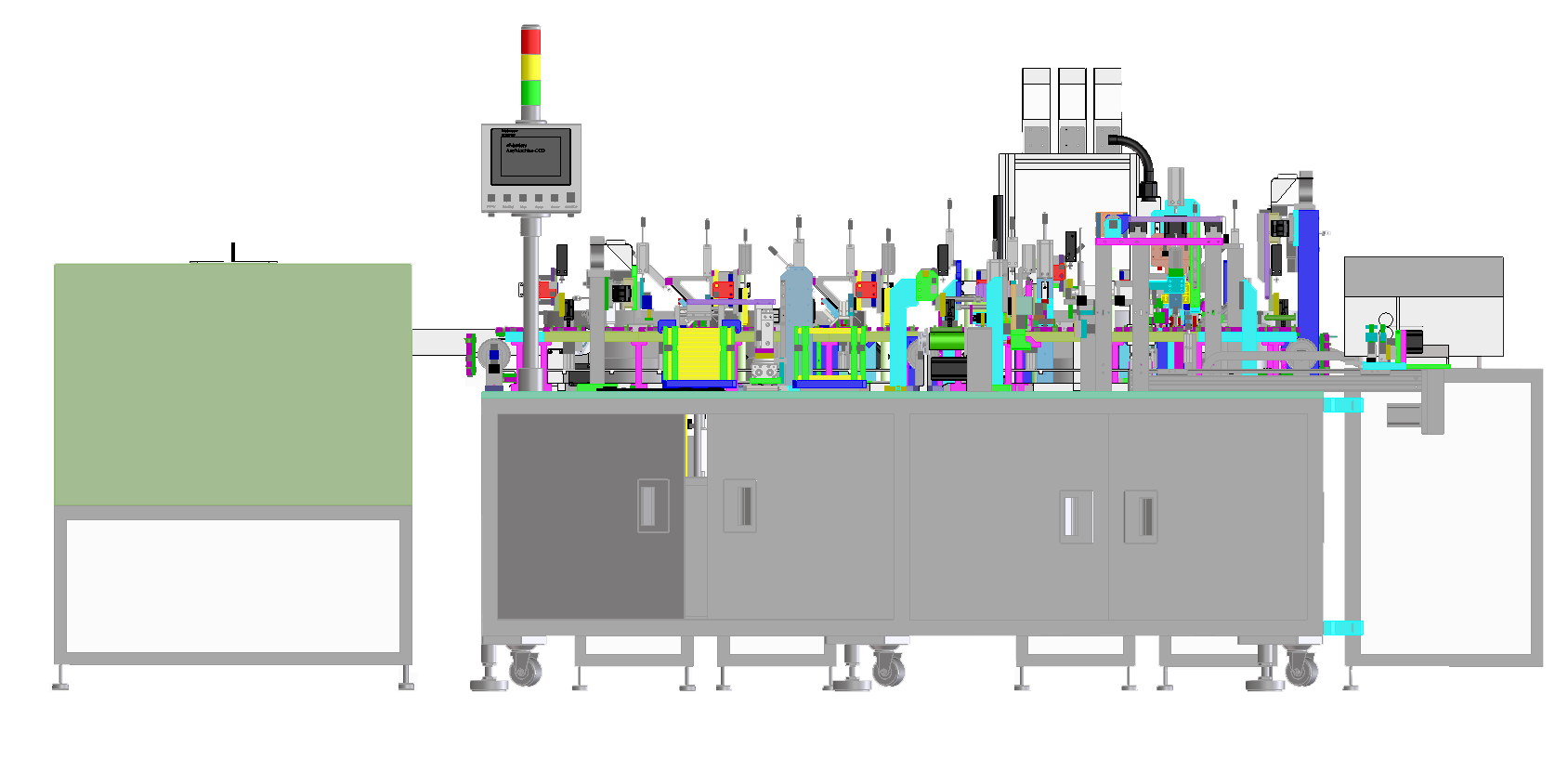 自動(dòng)化組裝的工作流程的主要結(jié)構(gòu)，以及使用注意事項(xiàng)